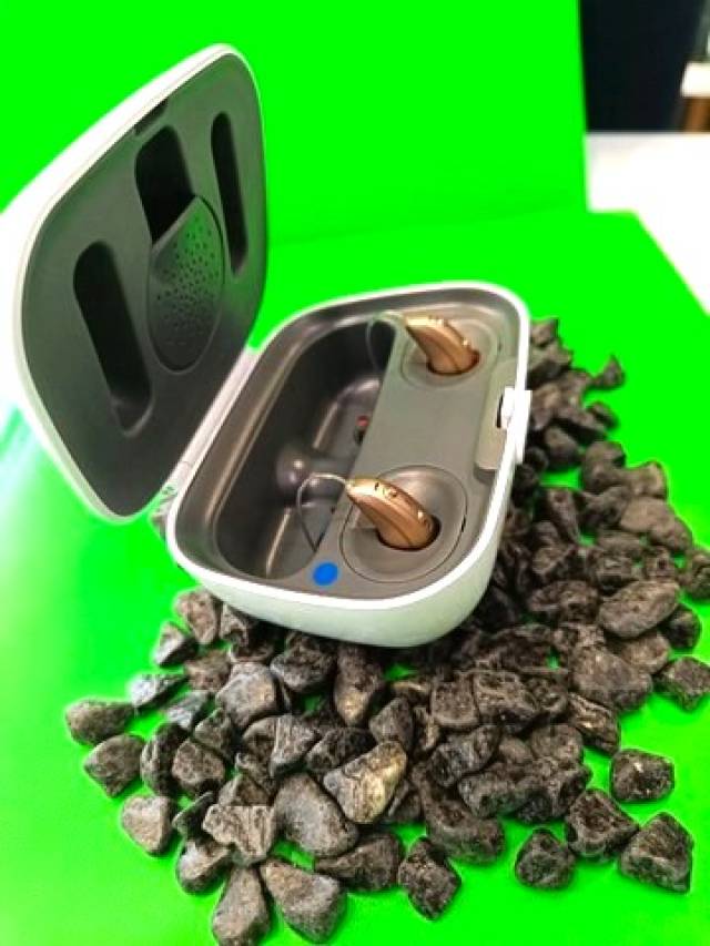 Φωτογραφία: Επαναφορτιζόμενα ακουστικά βαρηκοιας bluetooth made for android & iphone